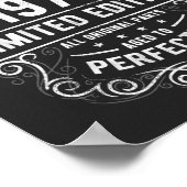 クラシック1973 |限定誕生日ギフト ポスター (角)