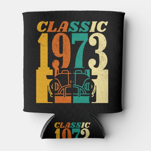 クラシック1973 52番目の誕生日 缶クーラー (正面)