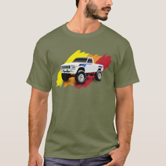 クラシック1983ピックアップトラックヒルックス4wd tシャツ