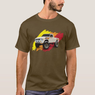 クラシック1983ピックアップトラックヒルックス4wd Tシャツ