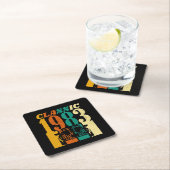 クラシック1983 42番目の誕生日 スクエアペーパーコースター (インサイチュ)