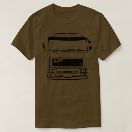 クラシック1990s ERF Eトラックmonoblock Tシャツ (デザイン正面)