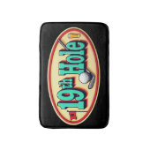 クラシック19thホールゴルフバスルームおもしろい バスマット (正面縦)