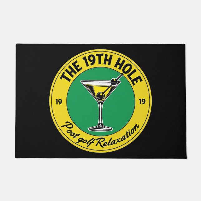 クラシック19thホールゴルフ ドアマット (正面)