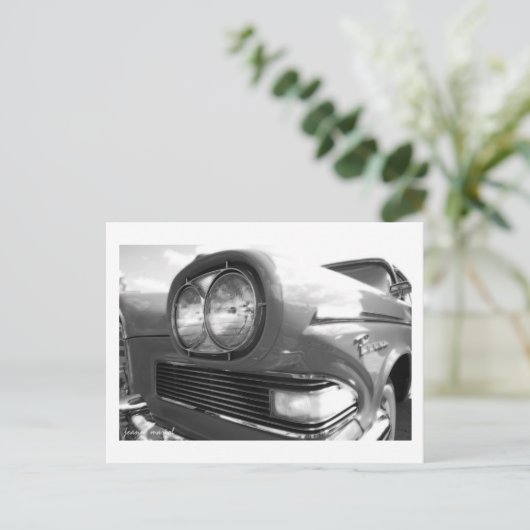 クラシック34号車はがき ポストカード (スタンド正面)