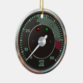 クラシック356 revのカウンター、古いエア冷却されたスポーツ・カー セラミックオーナメント (右)