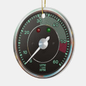 クラシック356 revのカウンター、古いエア冷却されたスポーツ・カー セラミックオーナメント (左)