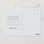 クラシック4 |写真数々のは結婚どうもありがとう ポストカード (裏面)