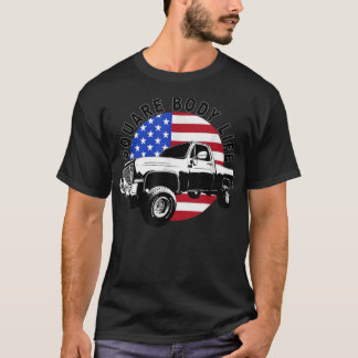 クラシック4X4スクエアボディトラック Tシャツ