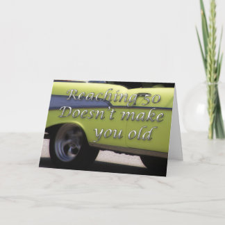 クラシック50誕生日 カード