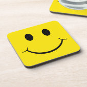 クラシック70ズイエローハッピー顔 コースター (左側)