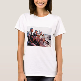 クラシック90年代ブラック映画にインスパイアされたアートワーク Tシャツ