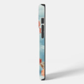 クラシック - やわらかな雲に包まれた天使のようなピンクと赤いバラ Case-Mate iPhoneケース (裏面 / 左)