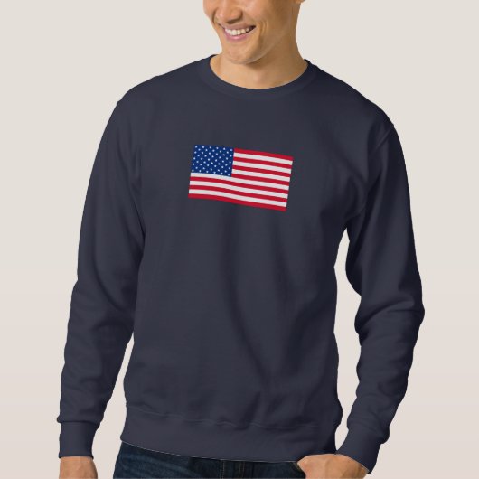 クラシック アメリカ国旗 スウェットシャツ ギフト (正面)
