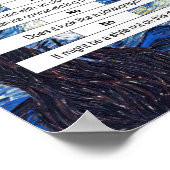 クラシック・アート履歴フロー・チャート ポスター (角)