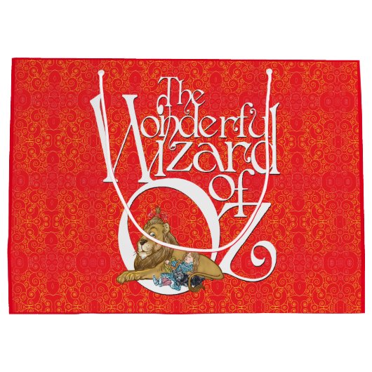 クラシック・ウィザード・オブ・オズのクリスマス ラージペーパーバッグ (裏面)