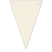 クラシック エレガンス パールからソフト ゴールド グラデーション バンティングフラッグ (第1の旗)