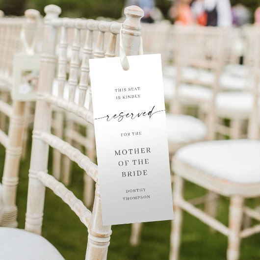 クラシック・エレガンス 予約席ラベル テンプレート