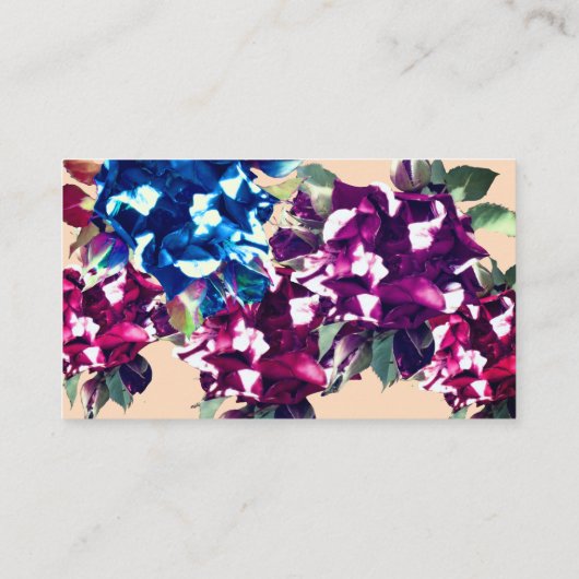 クラシック、エレガントな名刺 名刺 (裏面)