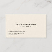 クラシック&エレガントプロフェッショナル 名刺 (正面)