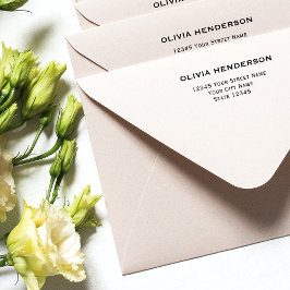 クラシック&エレガント差出人住所 セルフインキングスタンプ