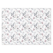 クラシック エレガント クリスマス リーフとフルーツ テーブルクロス (正面(横))