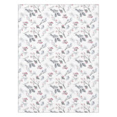 クラシック エレガント クリスマス リーフとフルーツ テーブルクロス (正面)