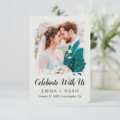 クラシック エレガント 結婚披露宴 招待状 (スタンド正面)
