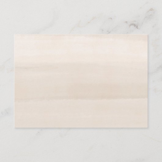 クラシック エレガント RSVP, レスポンス, 返信カード エンクロージャーカード (裏面)