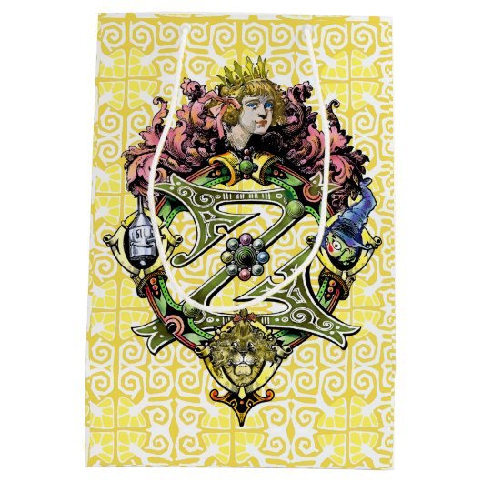 クラシック オズの贈り物袋 ミディアムペーパーバッグ (裏面)