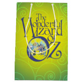 クラシック オズの贈り物袋 ロイヤルクレスト付 ミディアムペーパーバッグ (裏面)