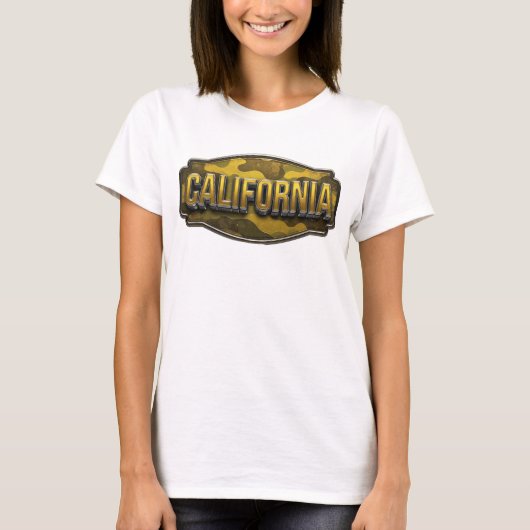 クラシック オレンジ CALIFORNIA Tシャツ (正面)