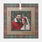 クラシック オータム プライド ガラスオーナメント (正面)