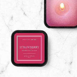 クラシック カスタム カラー商品ラベルを追加 スクエアシール