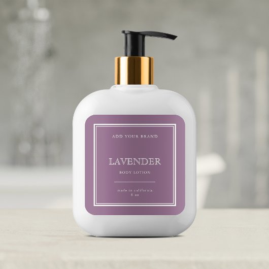 クラシック カスタム カラー商品ラベルを追加 スクエアシール