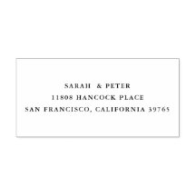 クラシック カップル 名前 返信 住所 インク スタンプ