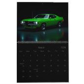 クラシック カレンダー (3月 2026)