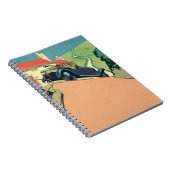 クラシック カーでの地方のロード トリップ ノートブック (右側)