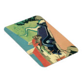 クラシック カーでの地方のロード トリップ マグネット (右側)