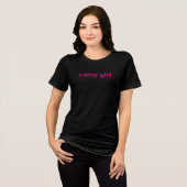 クラシック カーニー ガール 半袖 トライブレンドＴシャツ (正面全面)