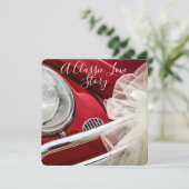 クラシック·カー·ラブ·スト結婚ーリー 招待状 (スタンド正面)