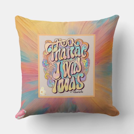 「クラシック」 クッション (裏面)