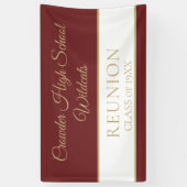 クラシック、クラス懇親会バナー 横断幕 (縦)