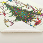 クラシック |クリスマスツリー シェルパブランケット (3/4)