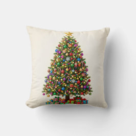 クラシック クリスマスツリー ホリデー スローピロー