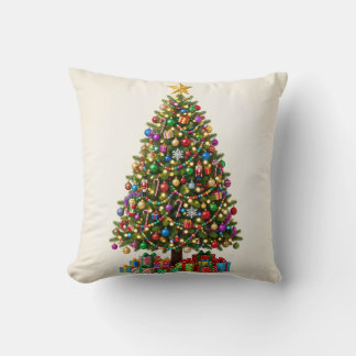 クラシック クリスマスツリー ホリデー スローピロー