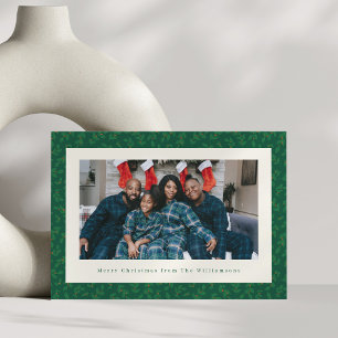 クラシック クリスマス グリーン ボタニカル フェスティブ 写真