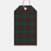 クラシック クリスマス プリント ギフトタグ (裏面)