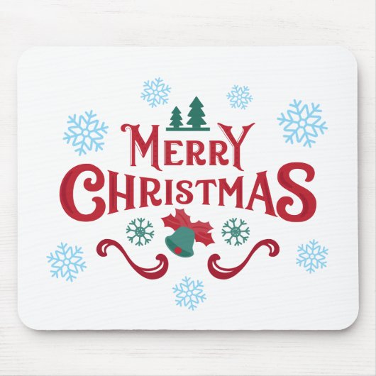 クラシック クリスマス マウスパッド (正面)