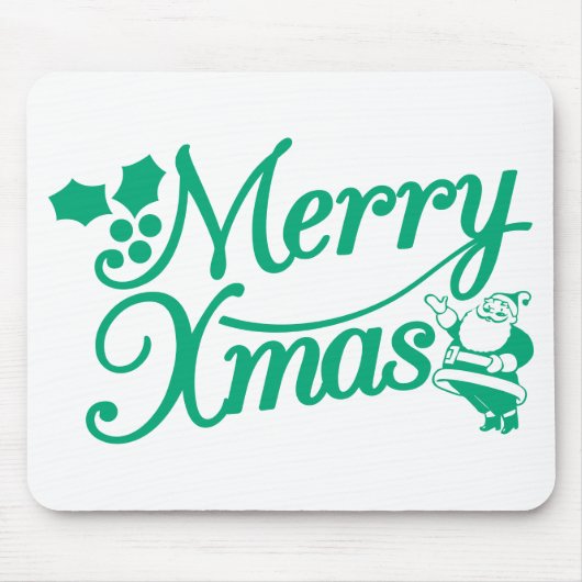 クラシック クリスマス マウスパッド (正面)